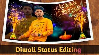 diwali status video editing kinemaster 2020 | diwali status video kaise banaye | status editing