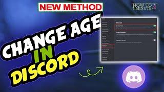 How to change age in discord 2024