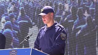 Андреј Тодороски - промоција на полициски службеници, генерација 2023-2024