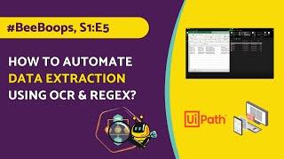 How to automate Data Extraction using OCR & Regex?
