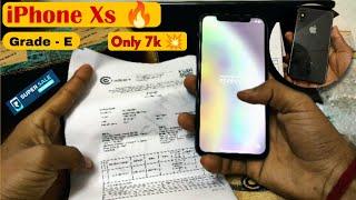 Cashify Super Sale iPhone Xs  Grade - E | Uboxing 