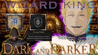 Wizard King | LIGHTNING STRIKE LEGEND | Dark and Darker | Rank 1 Wizard