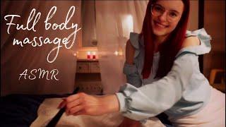 ASMR | Roleplay - Full Body Massage DEEP Relaxation , Super TINGLY for SLEEP