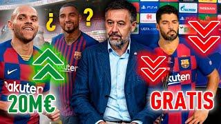 LOS PEORES FICHAJES Y VENTAS de BARTOMEU en el FC BARCELONA