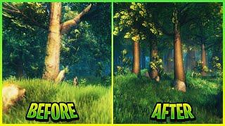 Valheim Mods: INCREDIBLE HD TEXTURE EVER SEEN (Badgers Mesh Texture Overhaul) Showcase