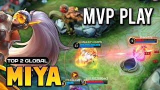 Miya Best Build 2024 [ Miya Gameplay Top Global ] Mobile Legends