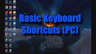 Basic Keyboard Shortcuts (PC)