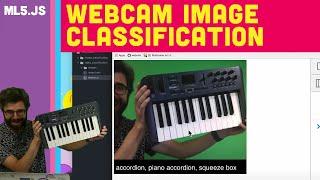 ml5.js: Webcam Image Classification
