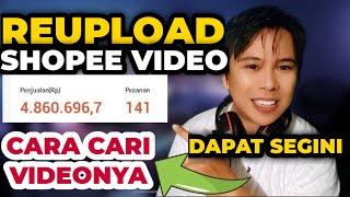 CUMA REUPLOAD VIDEO TOKO DISHOPEE VIDEO DAPAT KOMISI JUTAAN/MINGGU‼️GINI CARANYA ‼️