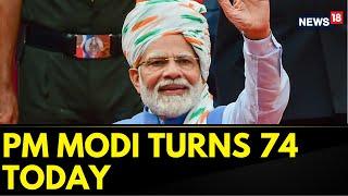 PM Narendra Modi Has Turned 74 Today | PM Modi News Today | PM Modi Birthday | English News