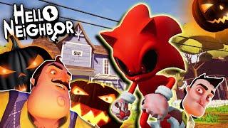 HELLO HALLOWEEN SONIC.EXE | Hello Neighbor Mod