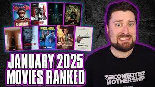 January 2025 Movies Ranked