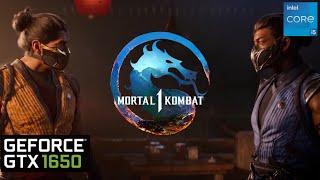 Mortal Kombat 1 GTX 1650 FPS TEST | GTX 1650 Benchmark 1080p