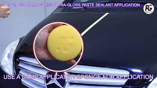 How to use Clay Bar and Ultra Gloss Paste Sealant - PG Perma Glass Car Care