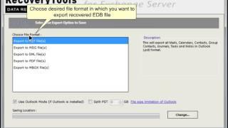 RecoveryTools Exchange Recovery Software