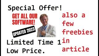 Get These 5 Pro Ad Submitter Softwares all in 1 package for 1 low one time price. hurry b4 it,s gone