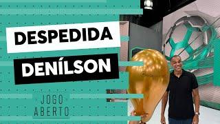 Denílson se emociona em sua despedida na Band: "Espero poder encerrar a minha trajetória aqui"