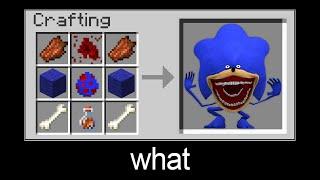 Minecraft wait what meme part 562 (CRAFTING NEW THE SONIC TAPES)