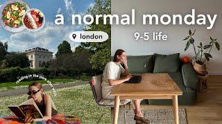 sunday scaries are cancelled | a normal monday working a 9-5 job in london
