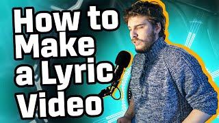 How to make a lyric video that makes you proud | Videobolt.net tutorial