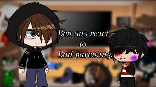 |Ben aus + Albedo react to bad parenting| og idea| my au| ️ child abuse, death, creepy images ️|