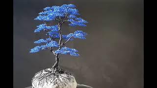 Wire Tree, handmade, Bonsai, Drahtbaum, Handarbeit, Baum aus Draht, Dekoration, Geschenk.