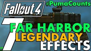 Top 7 Best Legendary Weapon Effects from Far Harbor DLC for Fallout 4 #PumaCounts