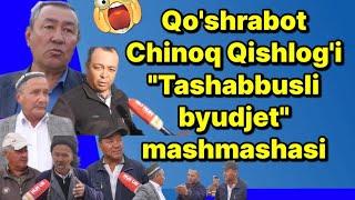 Qo'shrabot Chinoq MFY Chinoq qishlog'ida 2022-yil "Tashabbusli byudjet" qurgan yo'li mashmashasi