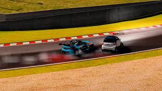 Subaru BRZ & Smart car tandem | Suzuka Circuit | Assetto Corsa