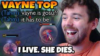 I made such a crazy Vayne play my team thought I was Gosu | Vayne Top