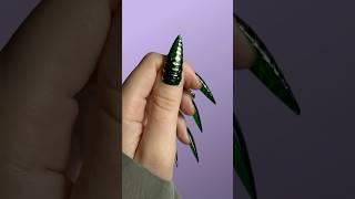 Змеиный дизайн ногтей МК | Snake pattern nails tutorial #nailart #nailstutorial #naildesign