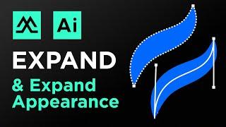 Expand And Expand Appearance In Adobe Illustrator