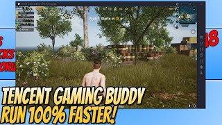 Tencent Gaming Buddy How To Improve Performance PUBG Mobile | RUN PUBG Mobile 100% Faster!