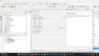 Select by location using QGIS