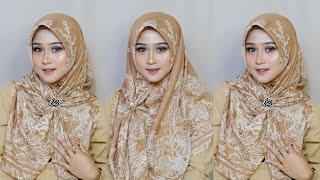 #9 CONTEMPORARY STYLE TUTORIAL HIJAB RECTANGLE COVERS CHEST PREMIUM MOTIF