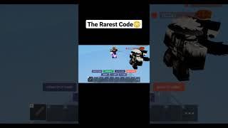 The Rarest Custom Match Code In Roblox Bedwars.... #tanqr #minibloxia #foltyn  #robloxbedwars