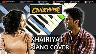 Khairiyat Song Chhichhore | Piano Cover Chords Instrumental By Ganesh Kini