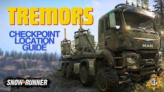 Tremors - Seismic Geological Survey - Checkpoint Location Guide - MAN TGS 8x8 | SnowRunner