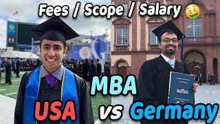 MBA in USA vs Germany! Why I Chose Germany? Salary, Fees, Citizenship