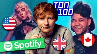  МИРОВОЙ ТОП-100 ПЕСЕН ПО ПРОСЛУШИВАНИЯМ в SPOTIFY за ВСЁ ВРЕМЯ