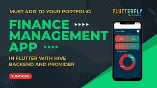 Add this project to Your Portfolio: Build a Finance App with Flutter, Hive and  Provider #flutter