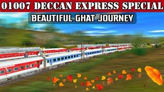 Trainz Simulator Gameplay! Beautiful Ghat Journey in Central Railway Route in Trainz Simulator!!