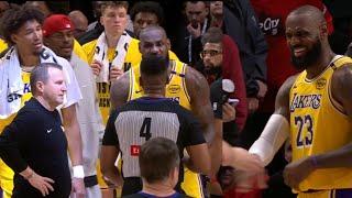 LeBron James gets LAUGHED at by blazer fans after complaining & then found out Austin Reeves had 40!