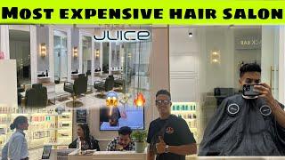 MOST EXPENSIVE HAIR SALON IN INDORE!!