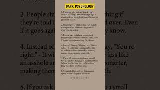 Dark psychology