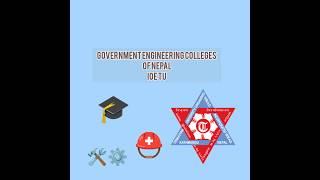 Five government engineering colleges of nepal #ioe #tu#engineering#nepal