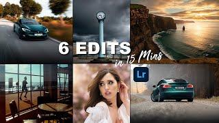 6 Moody Photo Edits in 15 minutes - Editing Your Images!