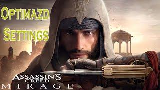 Assassin's Creed Mirage Optimized settings | boost your FPS with minimal impact to the visuals