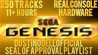 11+ HOURS OF SEGA GENESIS MUSIC - 250 TRACKS - DUSTINODELLOFFICIAL 250th VIDEO 5K SUBS SPECIAL!