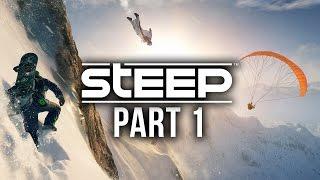 Steep Gameplay Walkthrough Part 1 - PLAY TIME IN THE SNOW (Full Game)